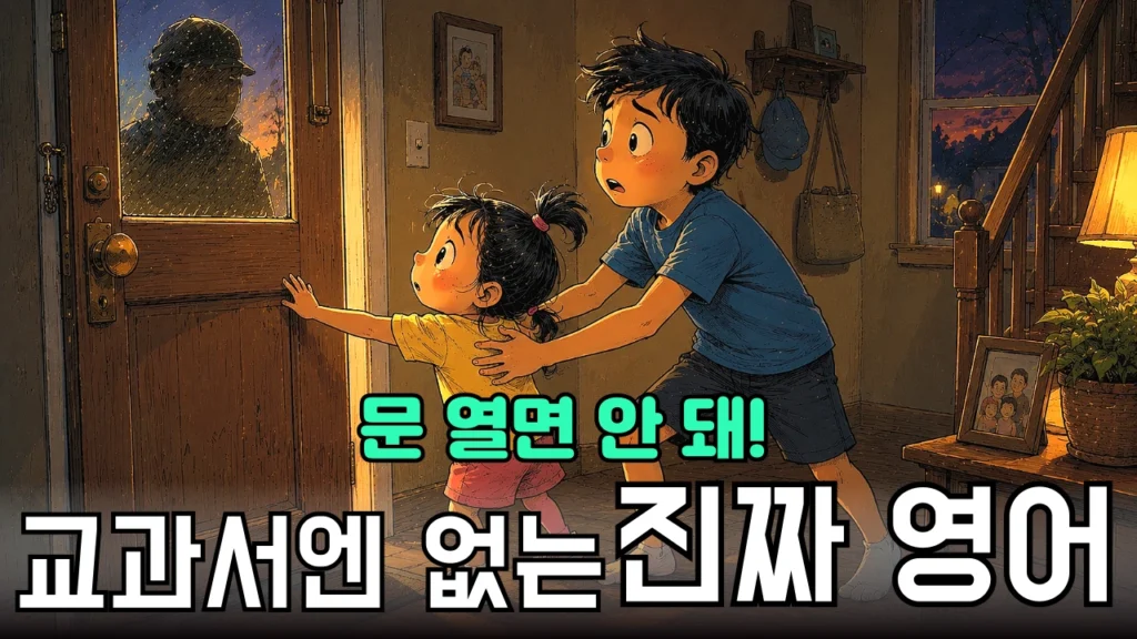 엄마가 없는 사이 초인종이 울렸다! 미국 가정에서 배우는 현실 영어회화 엄마가 없는 사이 초인종이 울렸다! 미국 가정에서 배우는 현실 영어회화